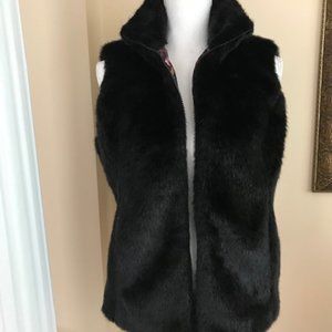 FAUX FUR DIANE VON FURSTENBERG VEST